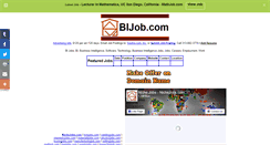 Desktop Screenshot of bijob.com