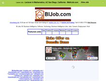 Tablet Screenshot of bijob.com